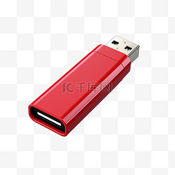 usb粉色图片_USB 闪存驱动器 3d 渲染
