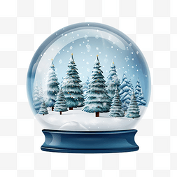 透明玻璃玻璃图片_聖誕雪球