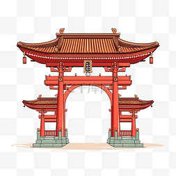 拱门图片_著名的日本拱门地标