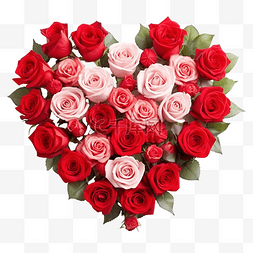 情人节玫瑰礼物图片_情人节的心一束玫瑰和一个吻