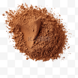 咖啡豆磨粉图片_抽象咖啡粉颗粒分离