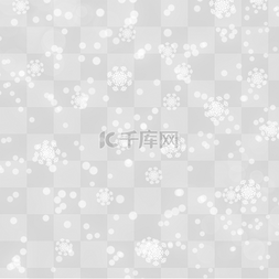 圣诞冬天飘雪落雪浪漫的风雪