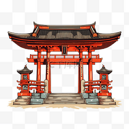拱门图片_著名的日本拱门地标