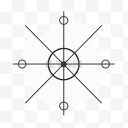矢量点线背景图片_带点和四个方向矢量图的指南针