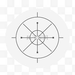 标点图片_中心目标点的轮廓 向量
