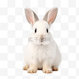 家畜图片_小白兔动物