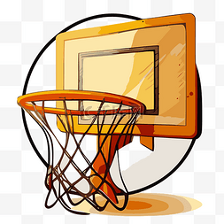 篮球和篮筐 向量