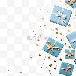 惊喜礼包素材图片_圣诞节或生日礼物框架或边框
