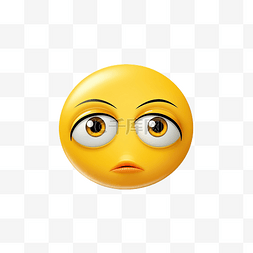 眼睛被划掉的脸 emoji