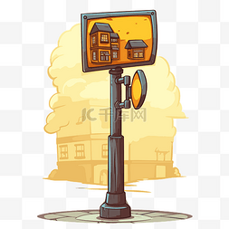 街道图片_空白的街道标志 向量