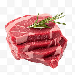 牛腩图片_新鲜切片大腿牛肉沙朗牛排