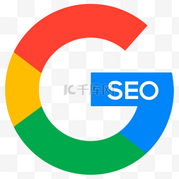 网站推广图标图片_google seo网络图标 向量