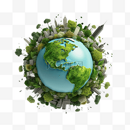 Earth Day 3d 插图