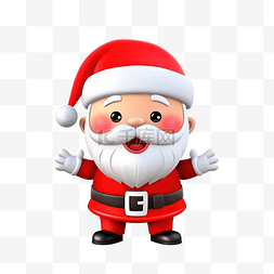 圣诞老人车图片_戴着红帽子的圣诞老人笑脸说“hoh