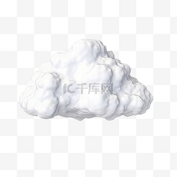全景天空图片_孤立的云 3d 渲染