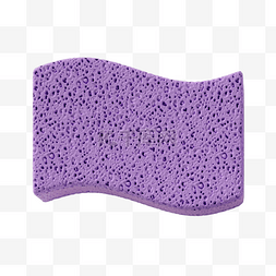 清洁用品3d紫色海绵
