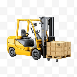服务提供商图片_用叉车建造仓库，用于进出口货物