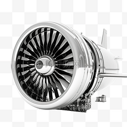 飞机涡轮喷气发动机