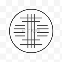 在中国风背景图片_中国风硬币在一个圆圈里有两条线