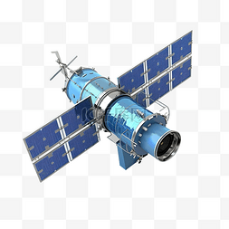 3d 蓝色卫星图