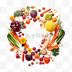 季节性维生素有用蔬菜秋季作物秋