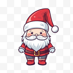 达人季图片_聖誕襪裡可愛的聖誕老人侏儒
