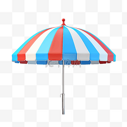 沙滩伞图片_沙滩伞 3d 图