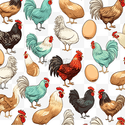 鸡和蛋交替的无缝模式