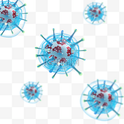 立体猴痘病毒细胞粒子