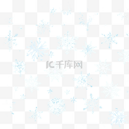 抽象的雪花图片_圣诞无缝图案与柔和的蓝色表面上