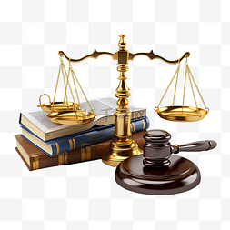客户图片_法律法律司法服务3D插画法律援助