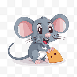 可爱的鼠标图片_鼠标剪贴画可爱的鼠标在白色背景