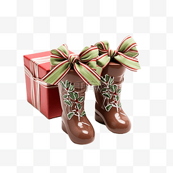 圣诞靴袜装满礼物