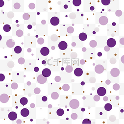 紫色圆点图案 PNG