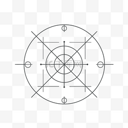圆形符号的矢量绘图