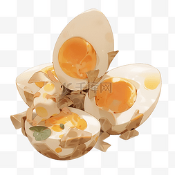 食物 煮鸡蛋