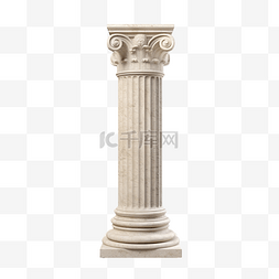 罗马柱石3D模型
