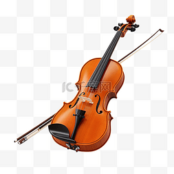 年轻的老的图片_小提琴和孤立的弓