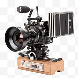 电影摄影机图片_电影摄影机和隔板