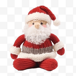 圣诞老人车图片_圣诞老人针织圣诞毛衣