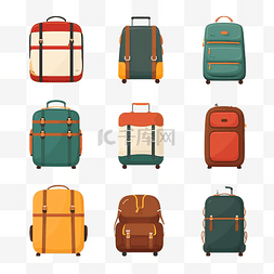 旅行包背景图片_旅行包 插图