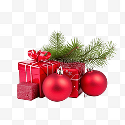 红色的圣诞礼盒图片_带有红色礼物的圣诞作文