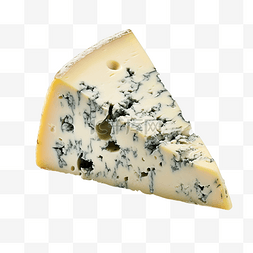三角形的蓝纹奶酪