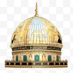 hazrat bibi ruqayyah 的圆顶圣殿也称为