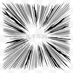 速度表hover图片_径向爆裂射线速度线漫画框架