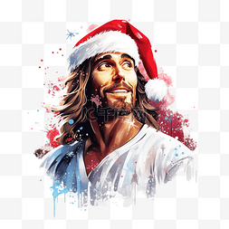 圣诞快乐 T 恤设计去耶稣吧^是你
