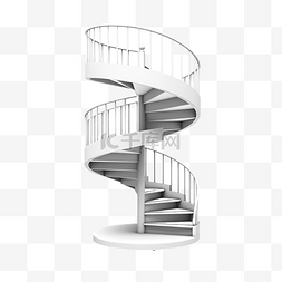 螺旋楼梯 现实 3d 对象