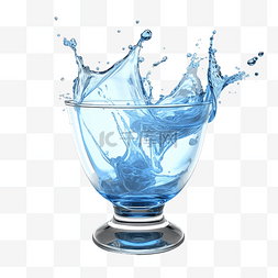 水能量的 3d 插图