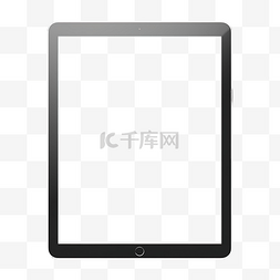 空白平板图片_采用空白屏幕技术的平板电脑框架