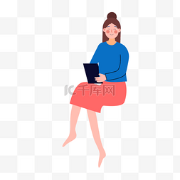 上班图片_办公的女公司职员